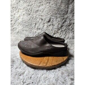 Timberland City Adventure Front Mens Size 15M Brown Shoes Clogs Slip On Footwear